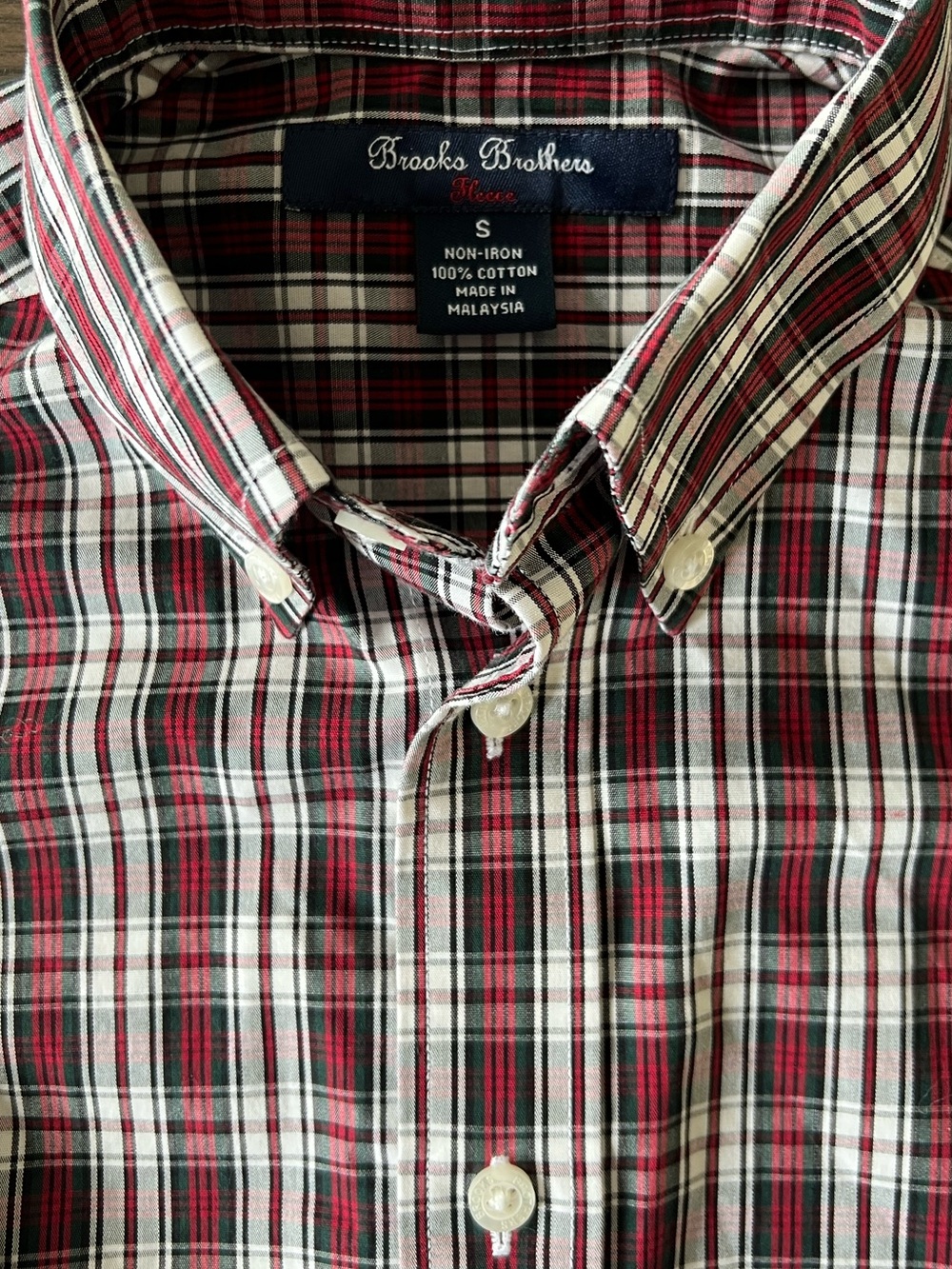 Brooks Brothers Boys’ Red Plaid Button-Down Back to School Family Photos Shirt - Picture 4 of 9